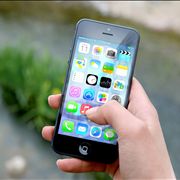 Picture Of Smartphone Apps And Battery